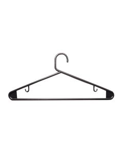 Percha Plástica x10 Negra-PP