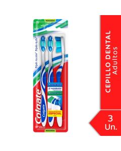 Colgate Cepillo Dental x3-Triple Acción